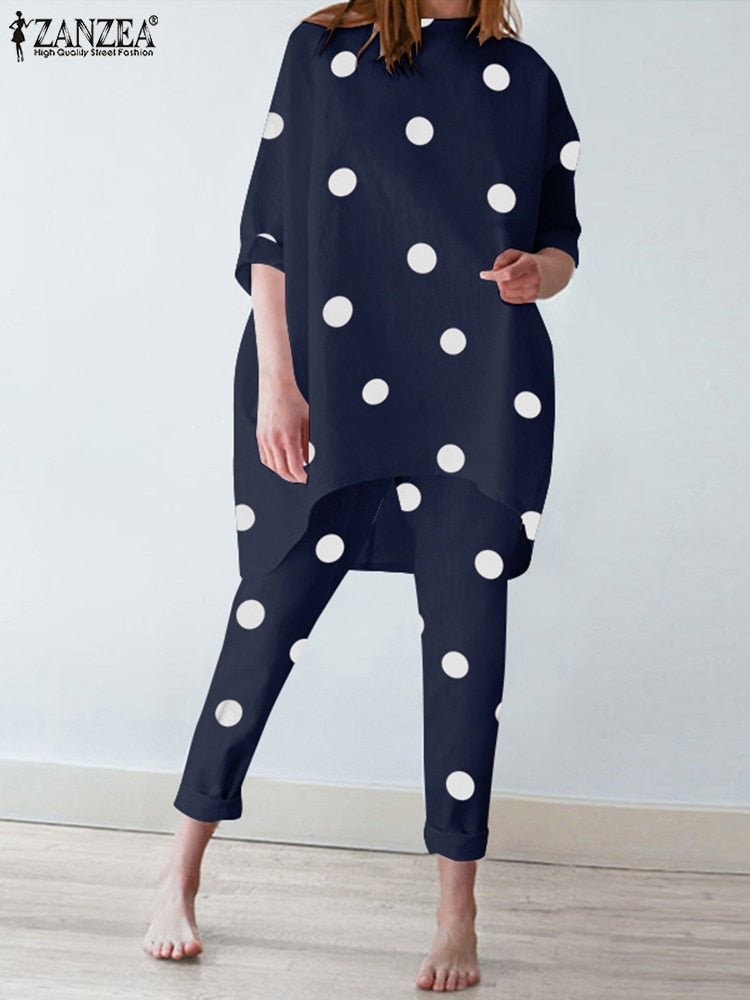 ANNA POLKA DOT SET