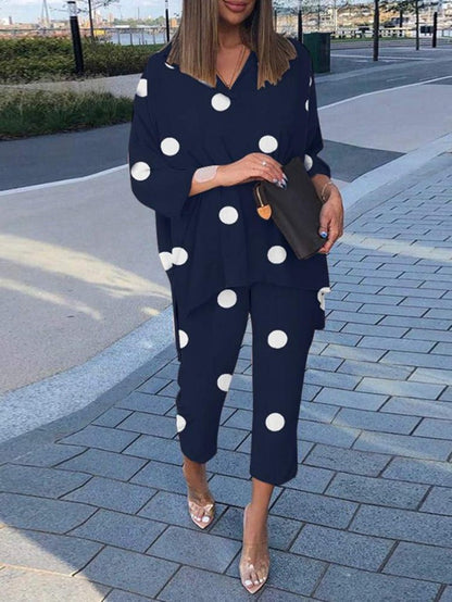 ANNA POLKA DOT SET