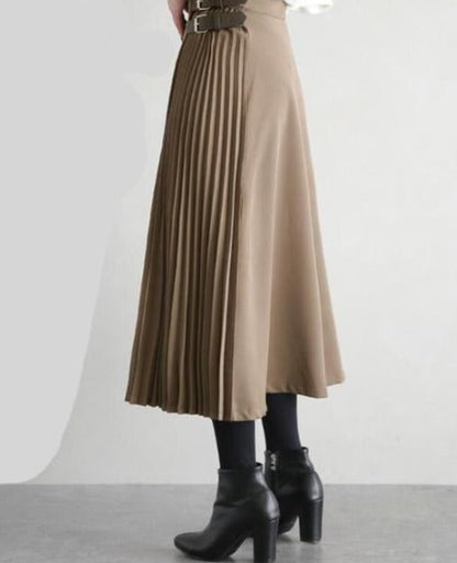 NONNA PLEATED SKIRT