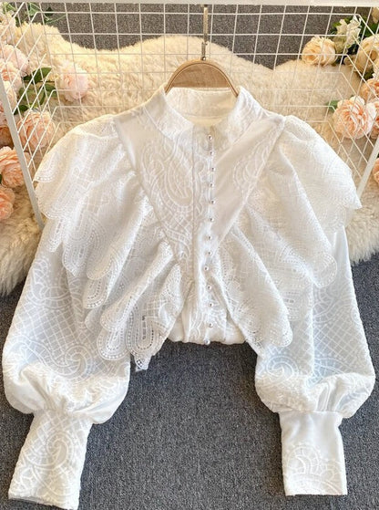 AMELIA LACE BLOUSE