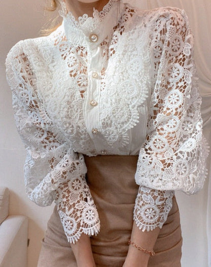 VALERIE PETAL BLOUSE