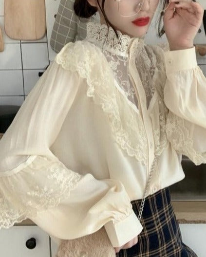 FIONA RUFFLED BLOUSE